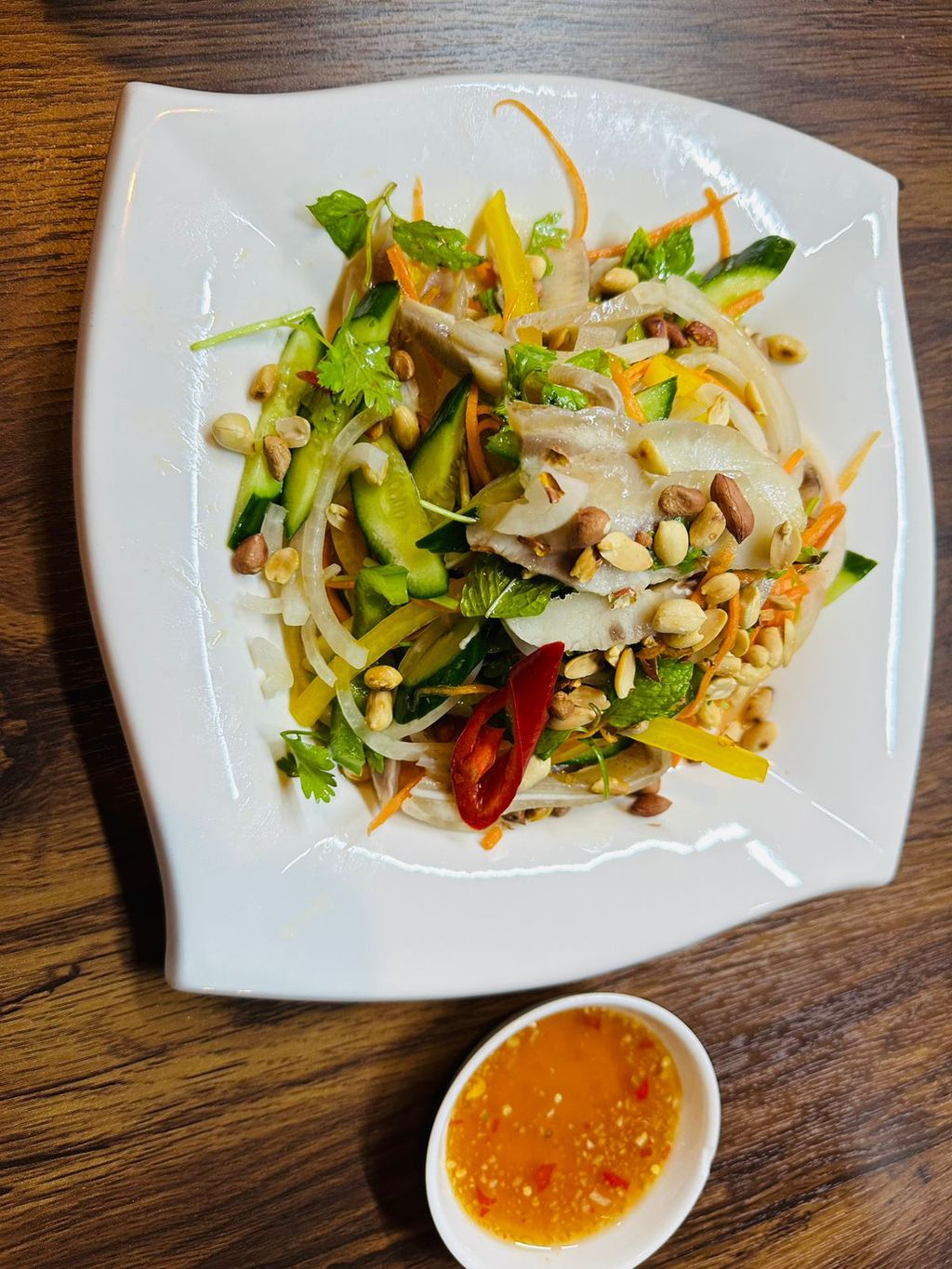 Gỏi Rau Canh Salads Hana Home Restaurant